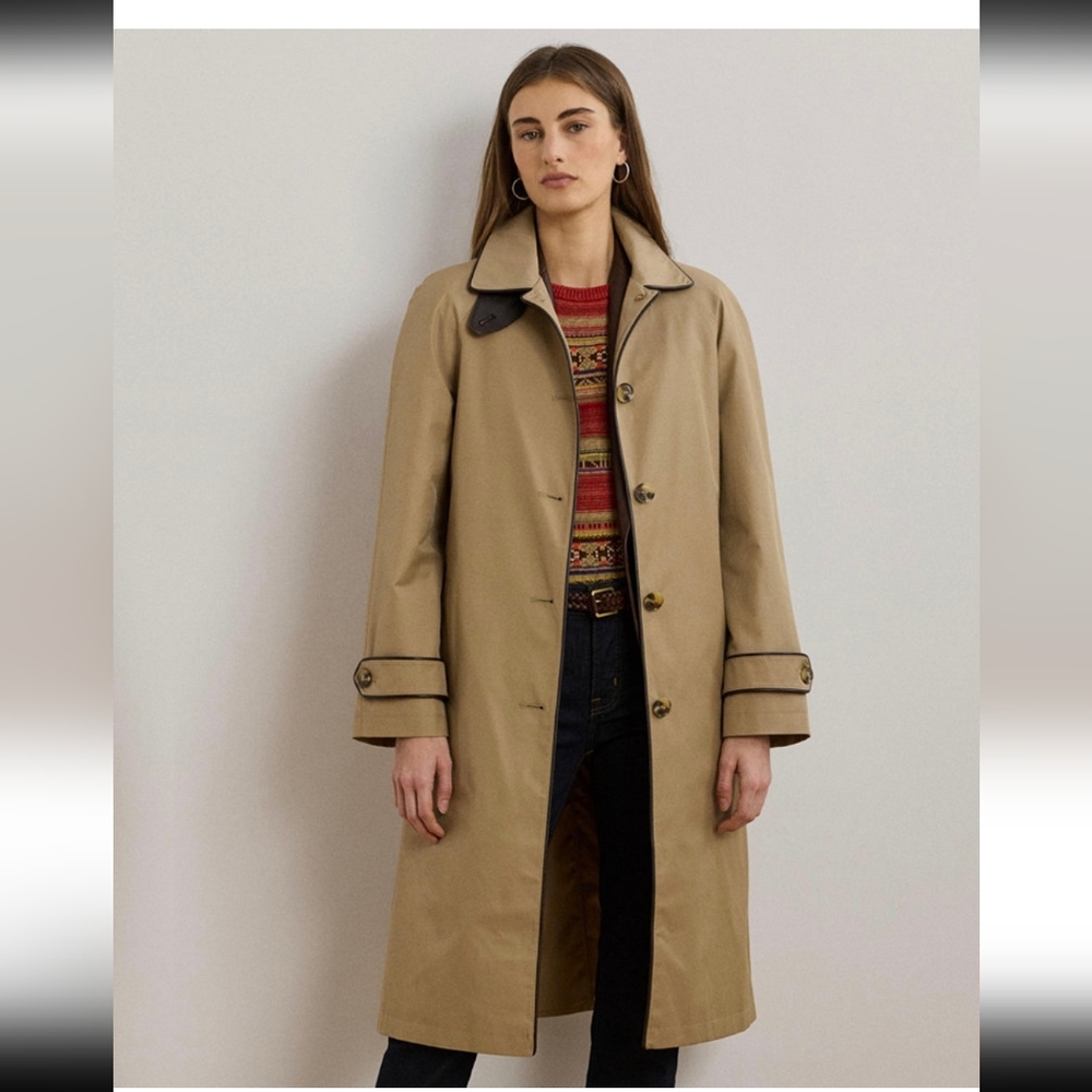 Polo by Ralph Lauren Tan Trench Coat